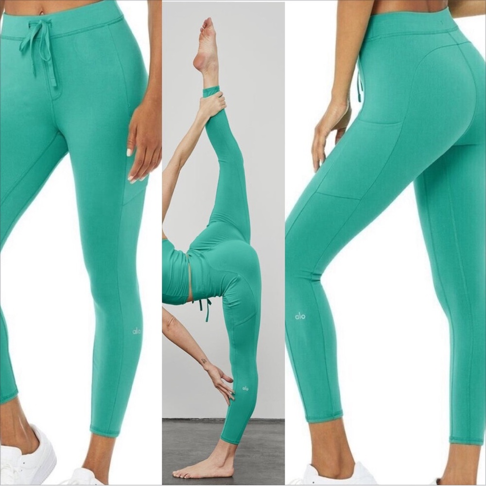 ALO Yoga 7/8 High-Waist Checkpoint Legging